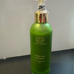 Tata Harper Green Clarifying Cleanser with Gold Accent Pump